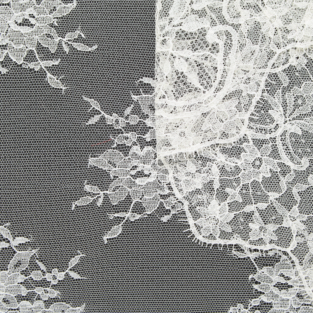 T25M13678 | Dentelle Florale en Viscose et Coton