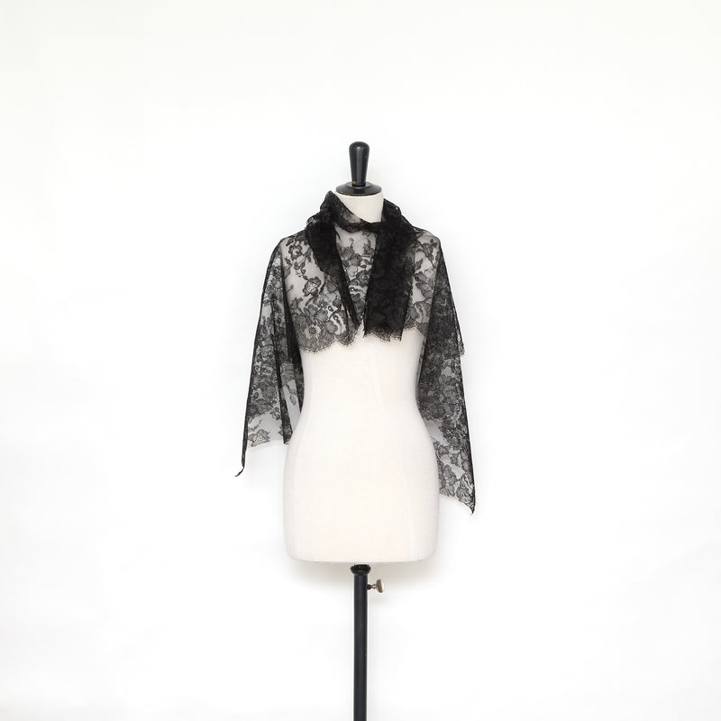 T25M13679 | Dentelle Florale en Viscose et Coton