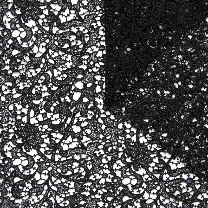 T25M13680 | Guipure Florale en Coton