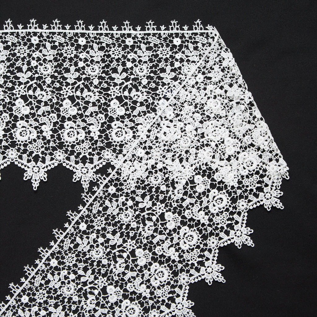 T25M13686 | Galon Guipure Florale Chantilly 11 cm