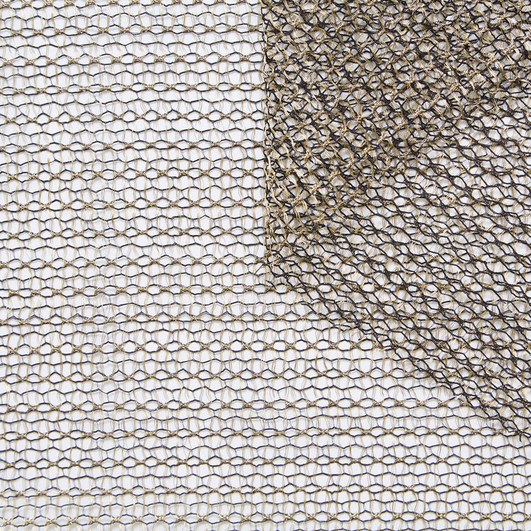 T25M13719 | Gold Lurex Fishnet - view 1