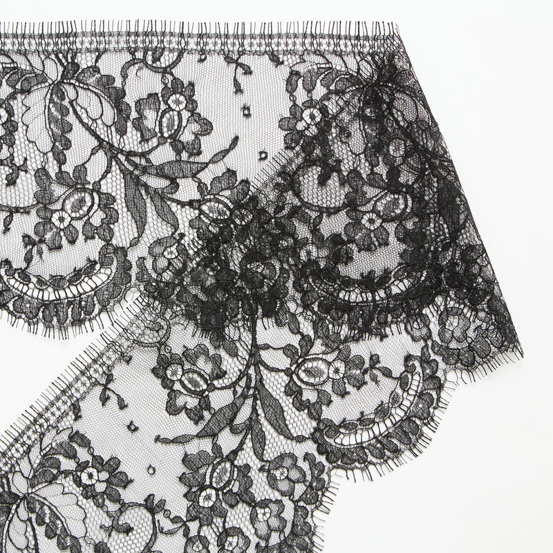 T25M13720 | Gallon Dentelle Chantilly Florale 14cm