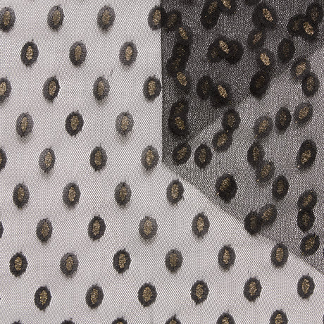 T25M13723 | Pois Dorés sur Tulle