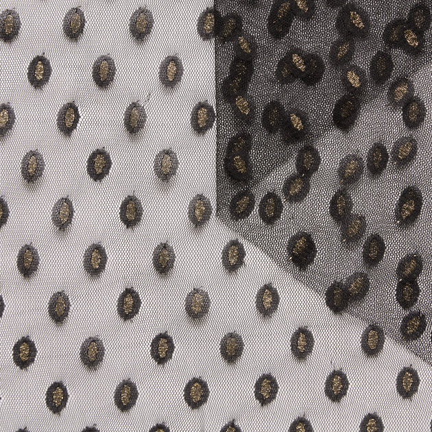 T25M13723 | Pois Dorés sur Tulle