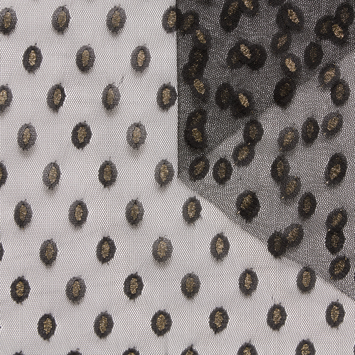 T25M13723 | Pois Dorés sur Tulle