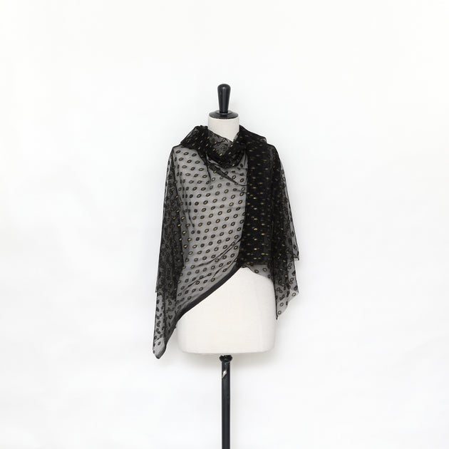 T25M13723 | Pois Dorés sur Tulle