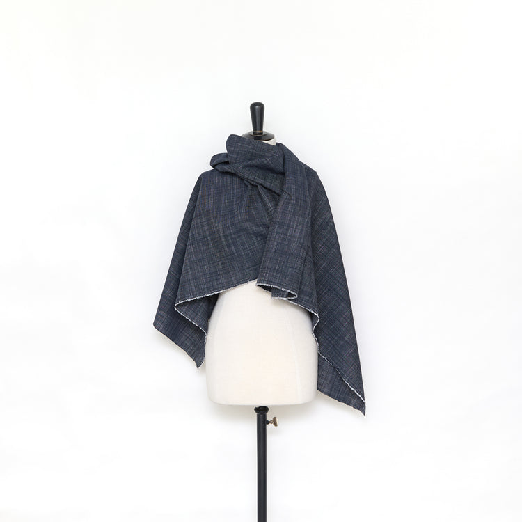T25M13762 | Cotton Silk &amp; Linen Bicolor Canvas - view 2
