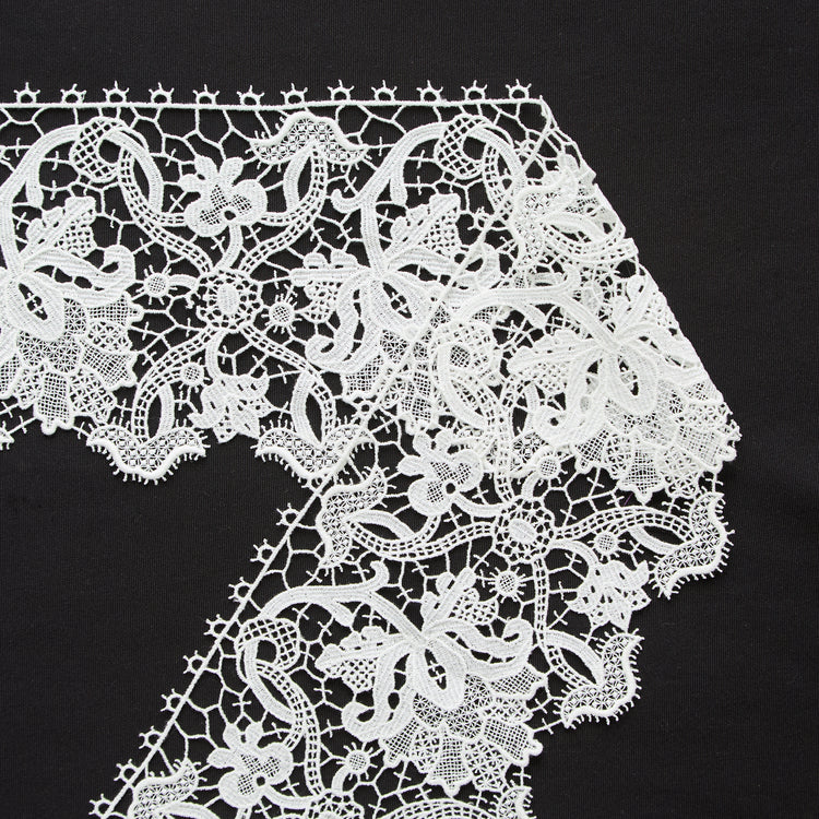 T25M13770 | Floral Guipure Galloon 10cm - view 1