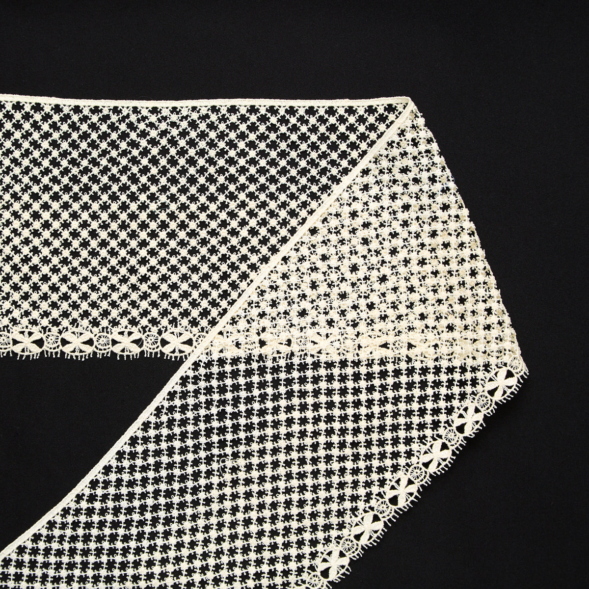 T25M13789 | Galon Pâquerettes en Coton 15cm