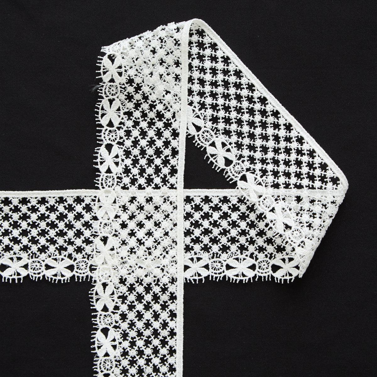 T25M13790 | Galon Marguerite de Coton 5 cm