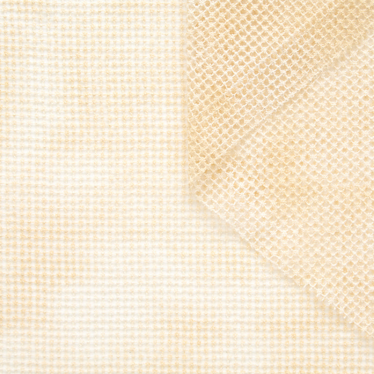 T25M13811 | Tye &amp; Die effect Micro Check Cotton Guipure - view 1