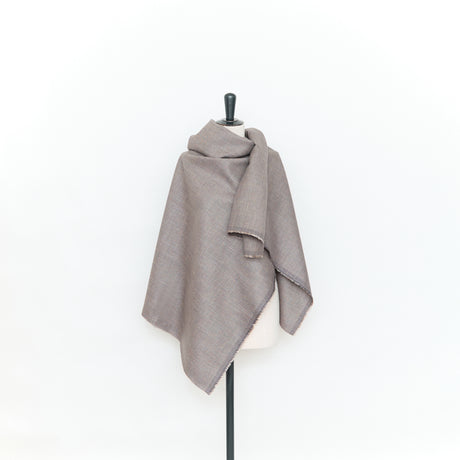  Slubbed Virgin Wool Silk & Linen Natté