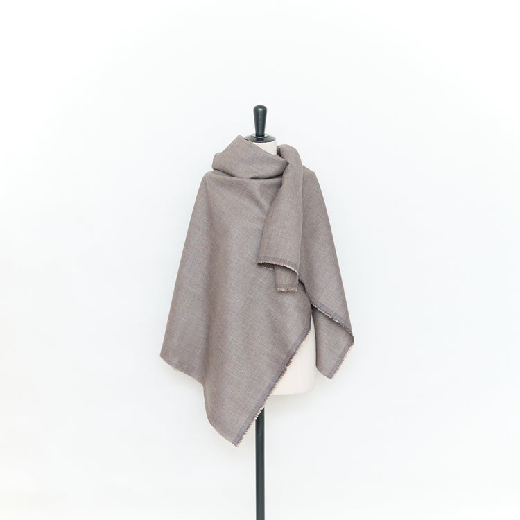 T25M14062 | Slubbed Virgin Wool Silk &amp; Linen Natté - view 2