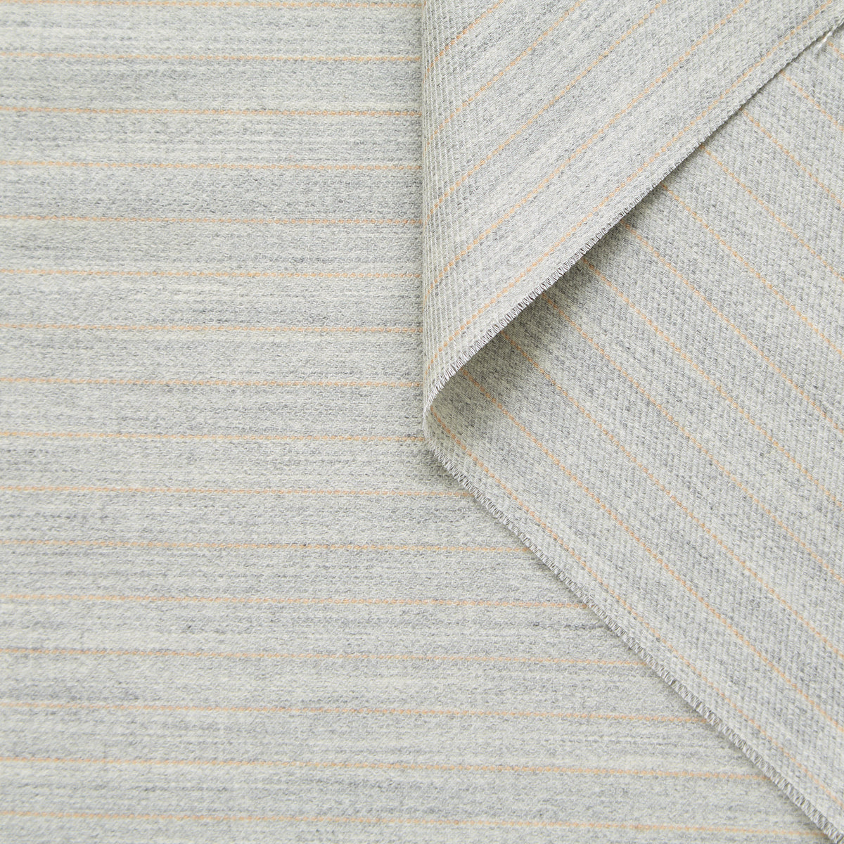 T25M14077 | Sergé à Rayures Fines en Laine Vierge