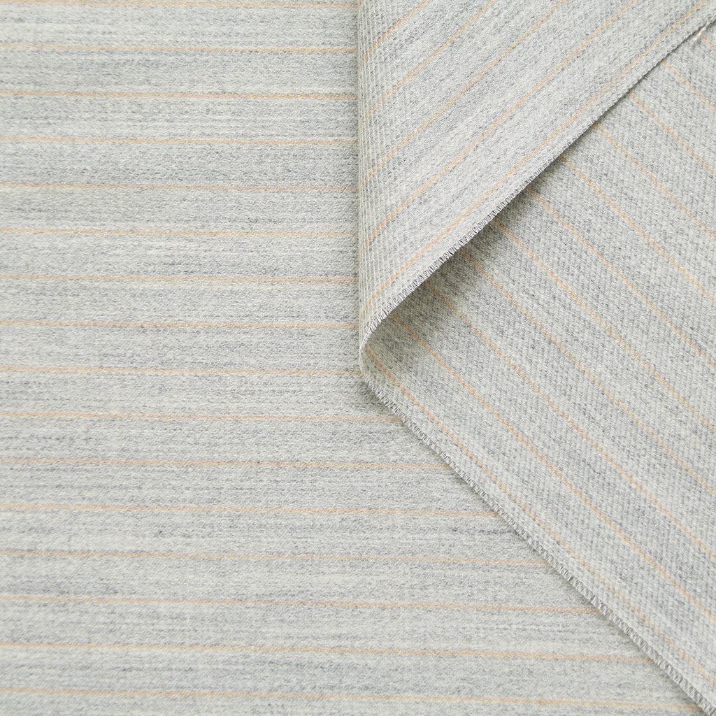 T25M14077 | Pintstripe Virgin Wool & Cotton Serge