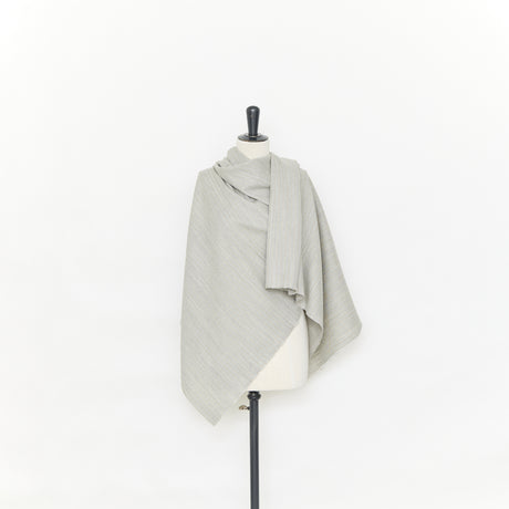  Pintstripe Virgin Wool & Cotton Serge