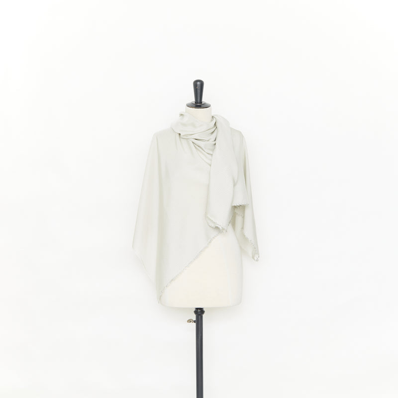 T25M14080 | Habotai Rayé en Soie 