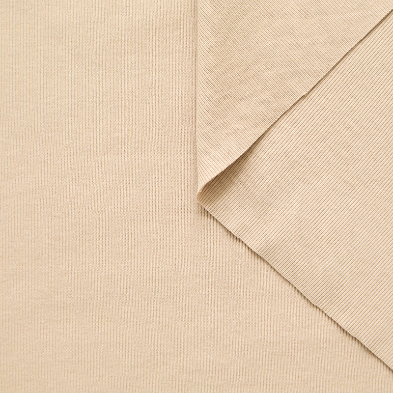 T25M14086 | Jersey Côtelé en Coton GOTS