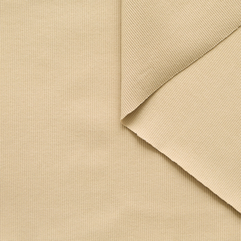 T25M14087 | Rib 2x2 Tricoté et Stretch en Cotton GOTS - vue 1
