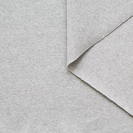 T25M14090 | Rib 2x2 Tricoté Stretch et Chiné en Coton