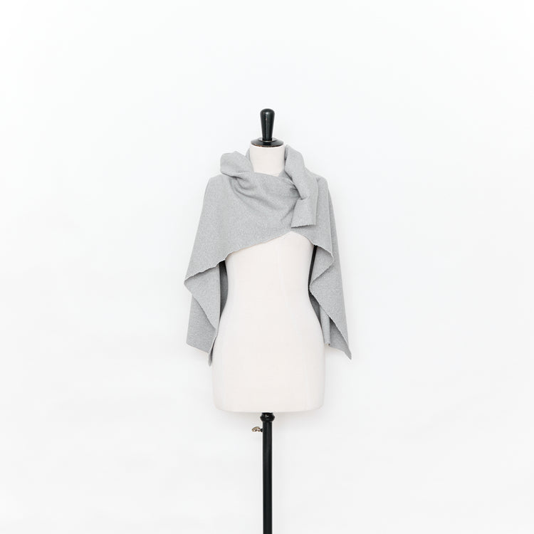 T25M14090 | Rib 2x2 Tricoté Stretch et Chiné en Coton - vue 2