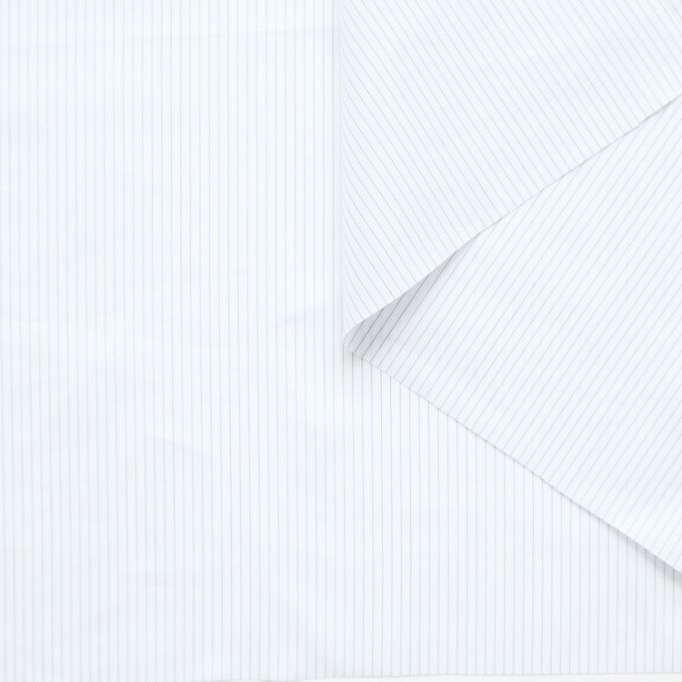 T25M14120 | Pinstripe Cotton Poplin - view 1