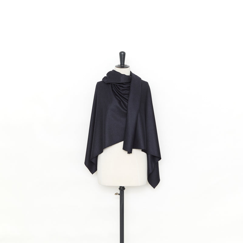 T25M14142 | Flanelle Bicolore en Laine Vierge et Viscose