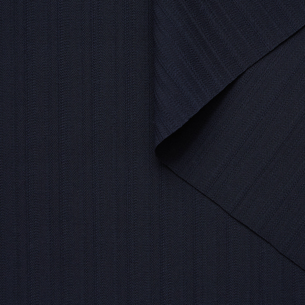 T25M14152 | Striped Jaquard Virgin Wool Suiting