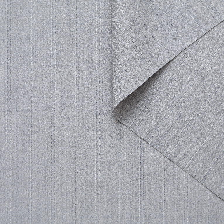 T25M14158 | Chalk Striped Wool &amp; Mohair Suiting - view 1