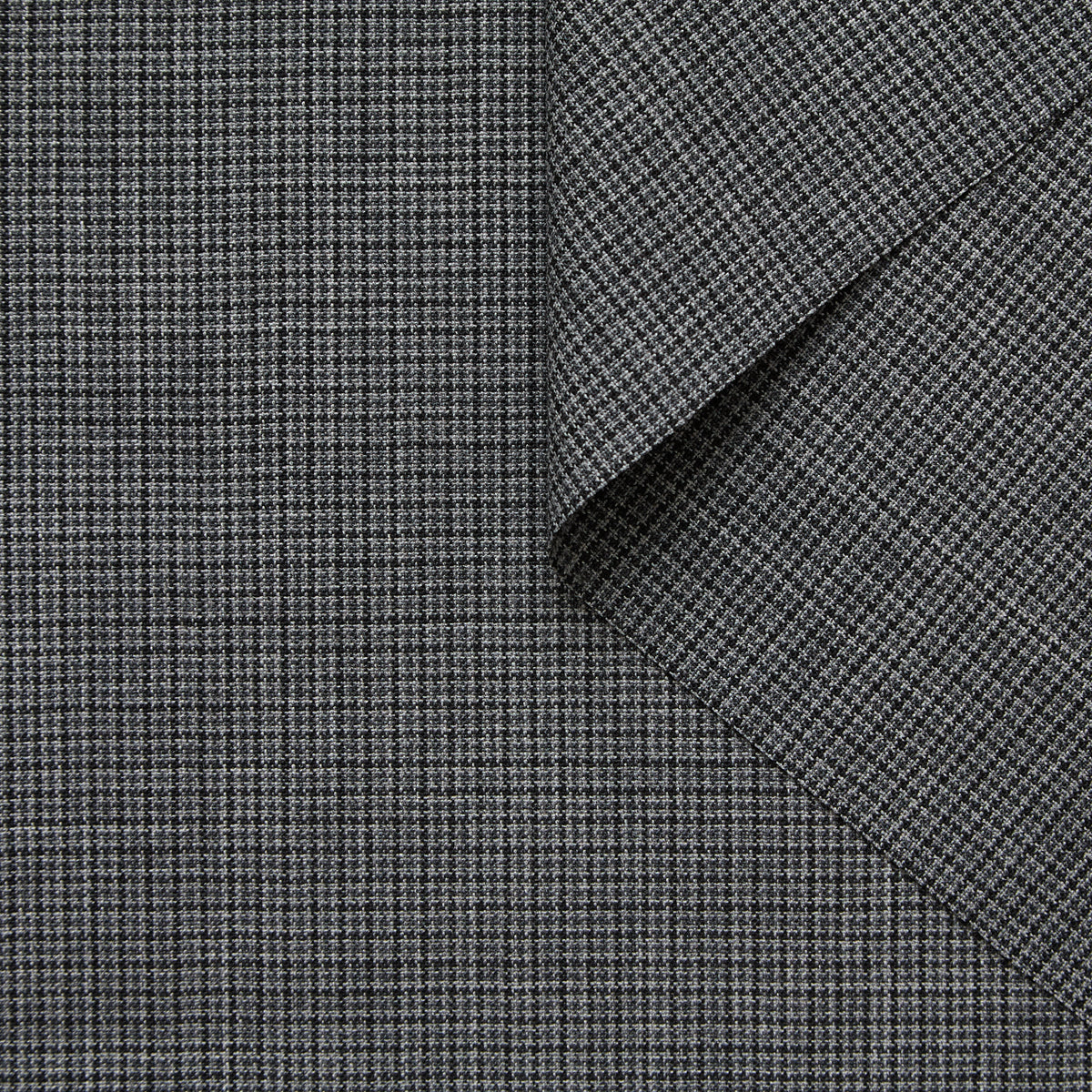 T25M14161 | Suiting à Carreaux en Laine Vierge