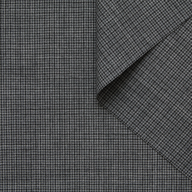 T25M14161 | Suiting à Carreaux en Laine Vierge
