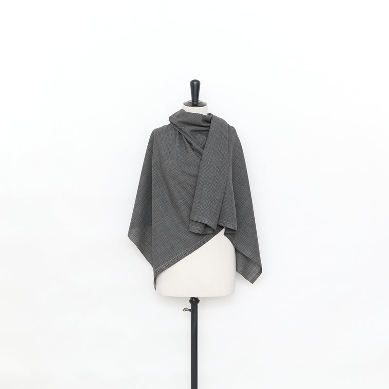 T25M14161 | Suiting à Carreaux en Laine Vierge