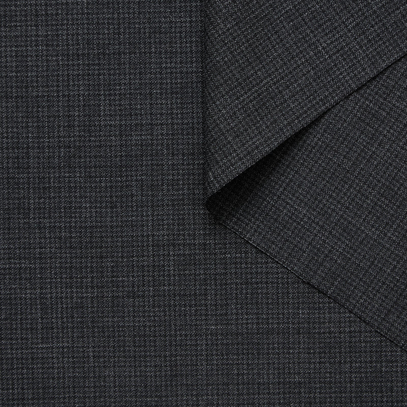 T25M14161 | Suiting à Carreaux en Laine Vierge