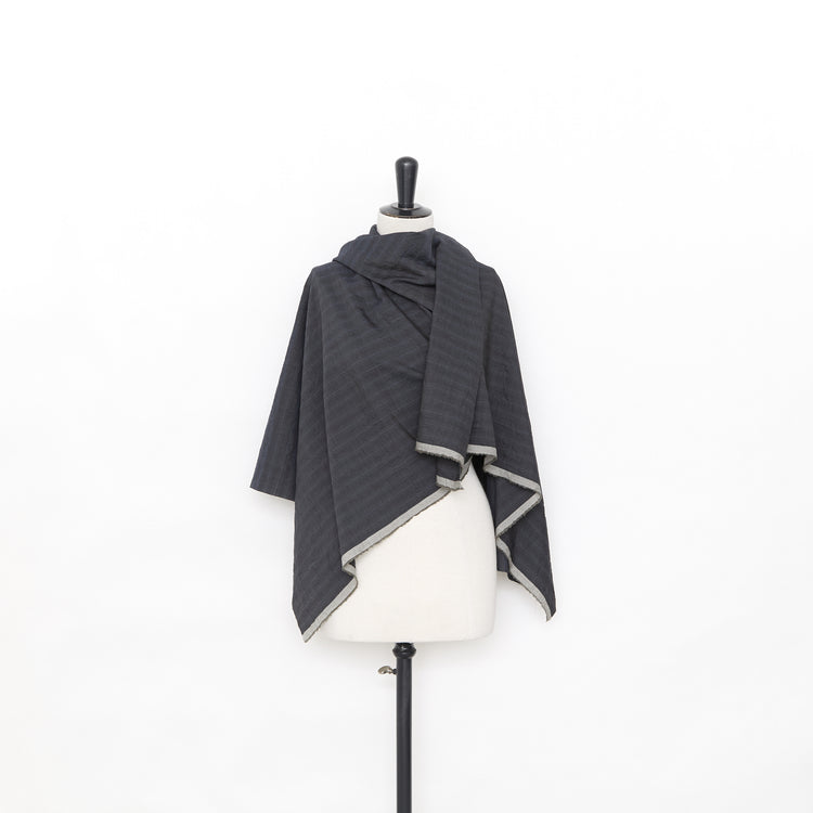 T25M14164 | Creased Striped Wool Suiting - view 2