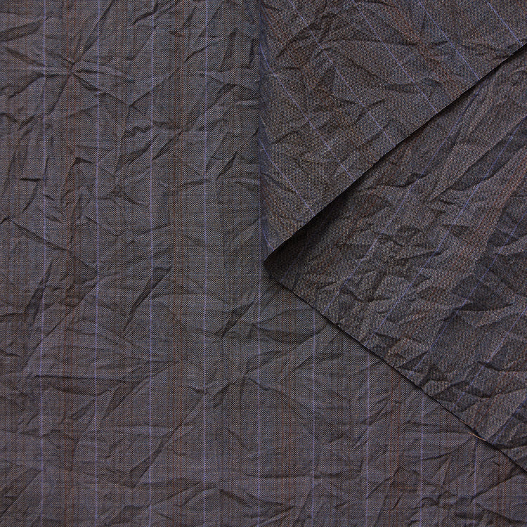 T25M14164 | Creased Striped Wool Suiting - view 1
