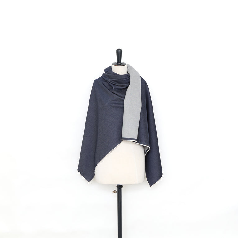 T25M14169 | Denim en Coton &amp; Cachemire - vue 2