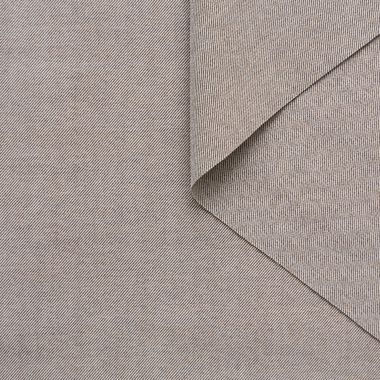 T25M14177 | Gabardine Chinée de Laine Vierge - vue 1