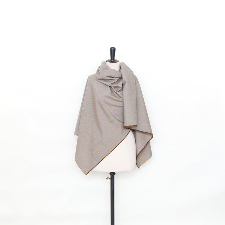T25M14177 | Gabardine Chinée de Laine Vierge - vue 2