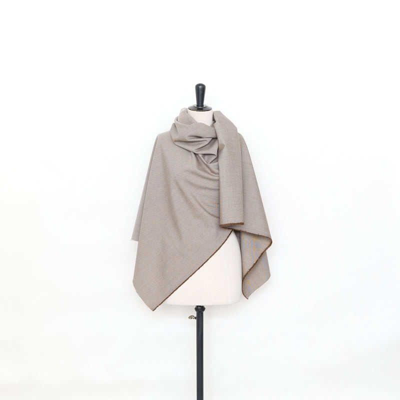 T25M14177 | Gabardine Chinée de Laine Vierge