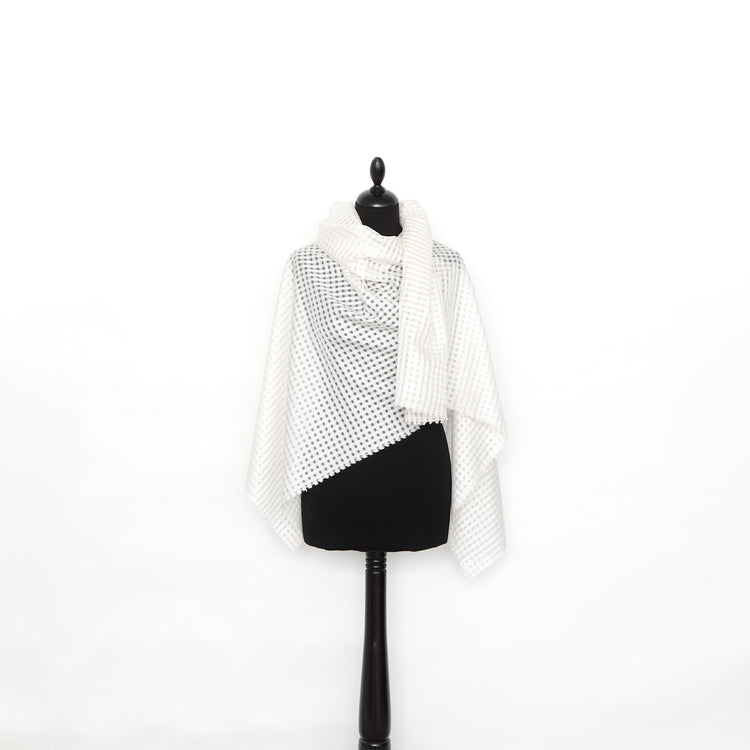 T25M14182 | Jacquard Rayé en Soie - vue 2