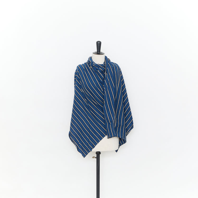 T25M14212 | Indigo Striped Jersey - view 2