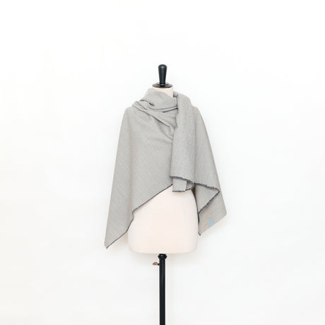  Gabardine Chinée de Laine Vierge