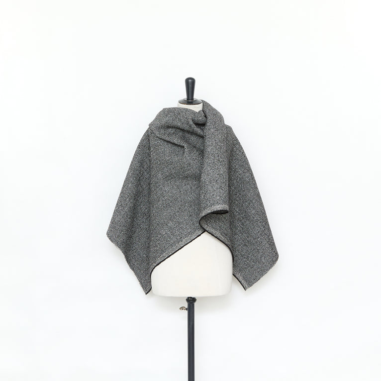 T25M14276 | Splittable Wool Herringbone Drap RWS - view 2