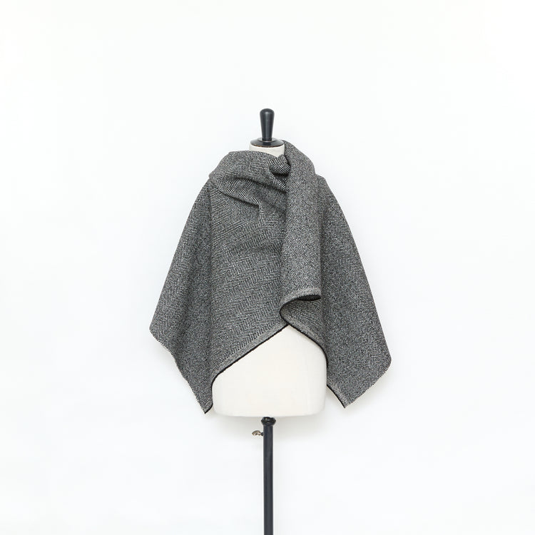 T25M14276 | Splittable Wool Herringbone Drap RWS - view 2