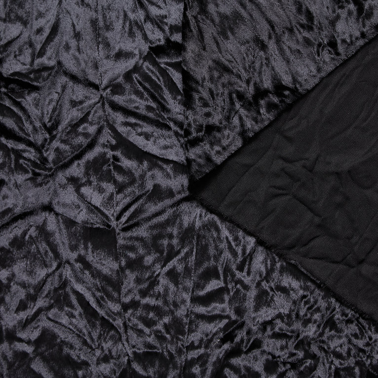 T25M14278 | Velours Froissé en Viscose et Soie - vue 1