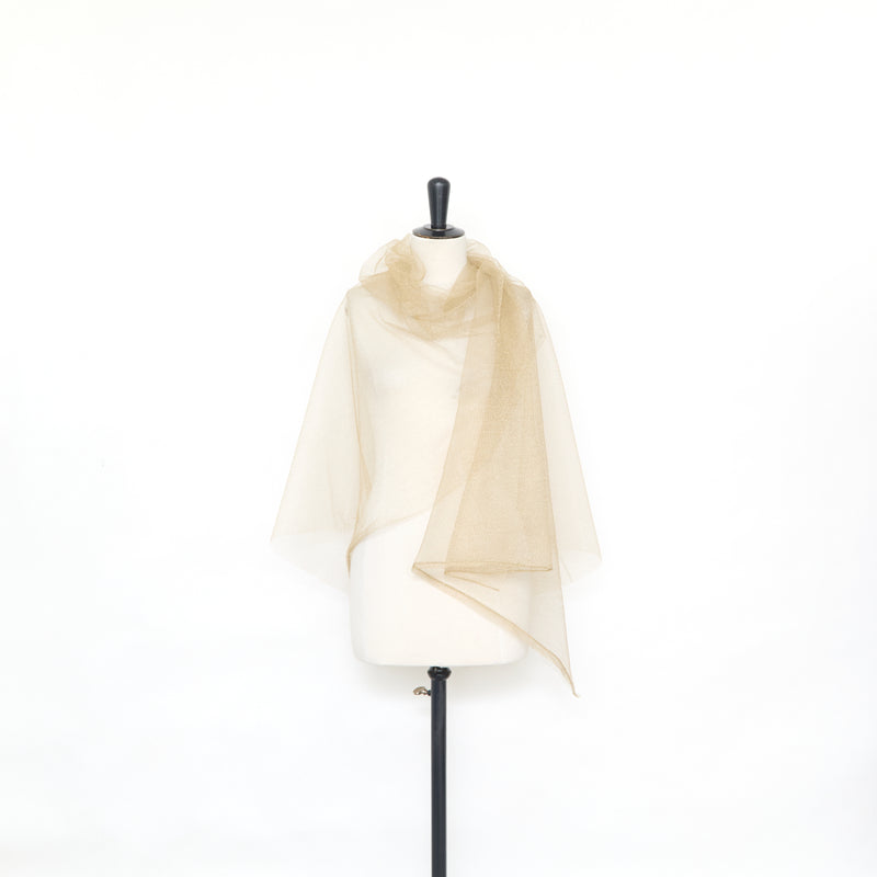 T25M14296 | Gold Lurex Fishnet