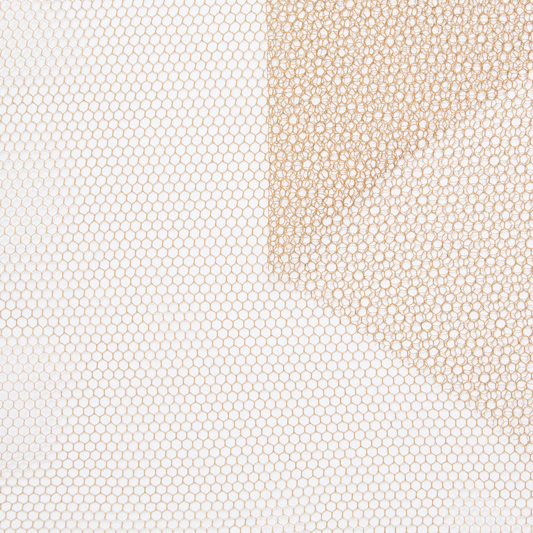 T25M14297 | Gold Lurex Fishnet - view 1