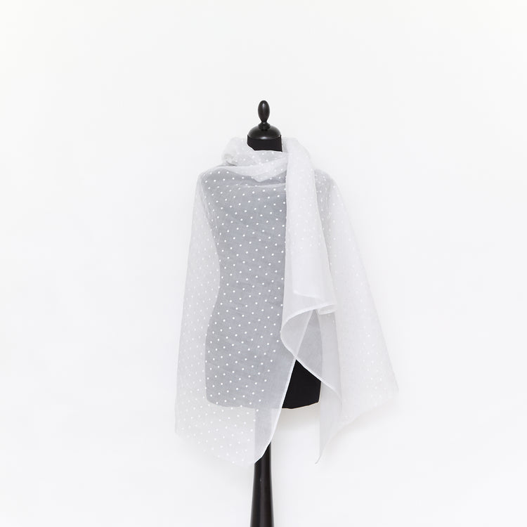 T25M14327 | Organdi Plumetis - vue 2