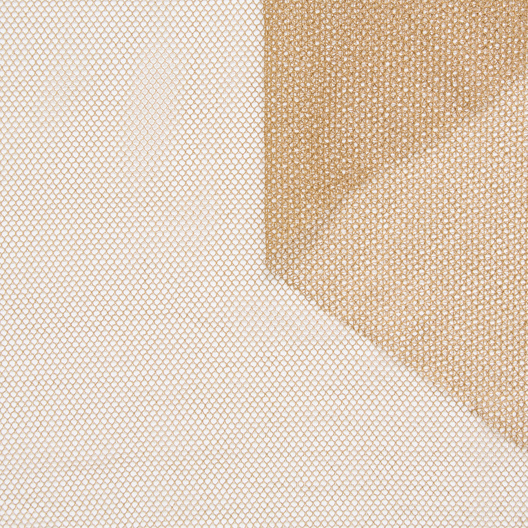 T25M14380 | Gold Lurex Fishnet - view 1