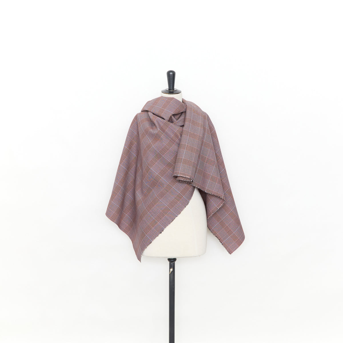 T25N13126 | Suiting Prince de Galles en Laine Mélangée 